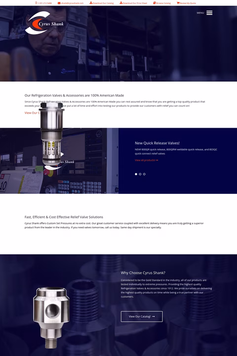 Cyrus-Shank-Company Homepage 1440px