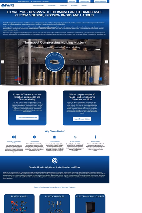 Davies-Molding Homepage 1440px