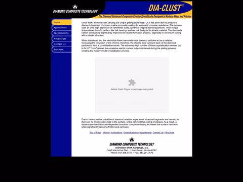 Diamond-Composite-Technology Homepage 1440px