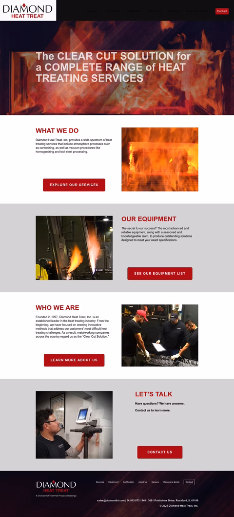 Diamond-Heat-Treat Homepage 1440px