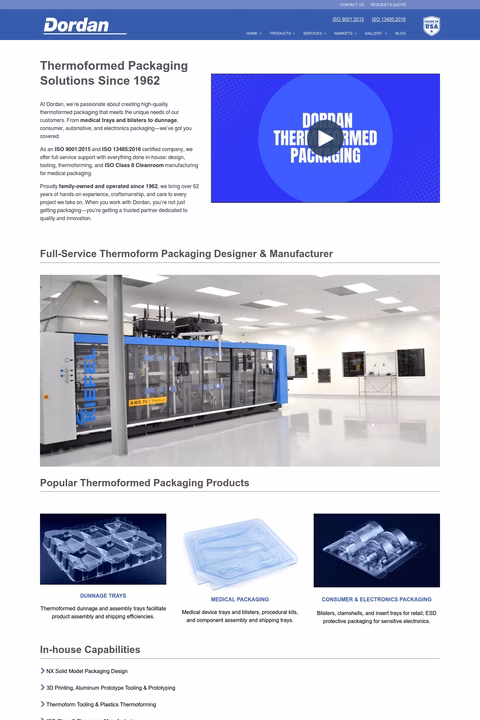 Dordan-Manufacturing Homepage 1440px