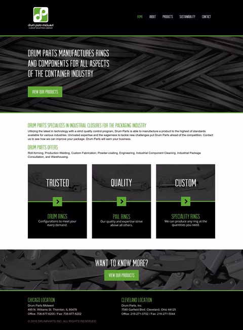Drum-Parts-Inc Homepage 1440px