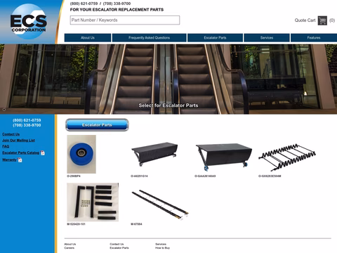 Ecs-Corporation Homepage 1440px