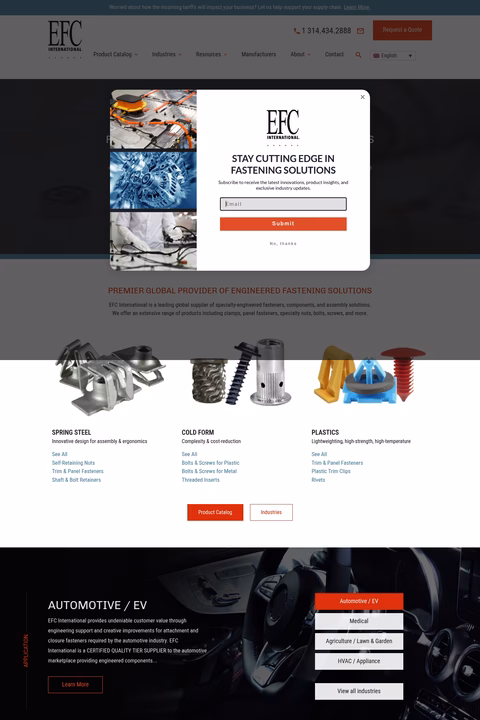 Efc-International Homepage 1440px