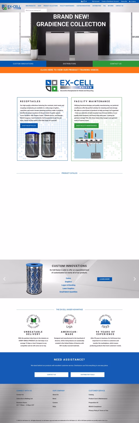 Ex-Cell-Kaiser Homepage 1440px