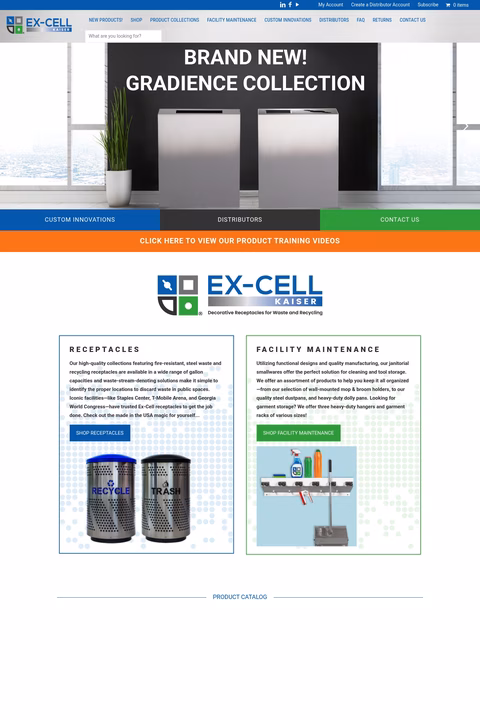 Ex-Cell-Kaiser Homepage 1440px