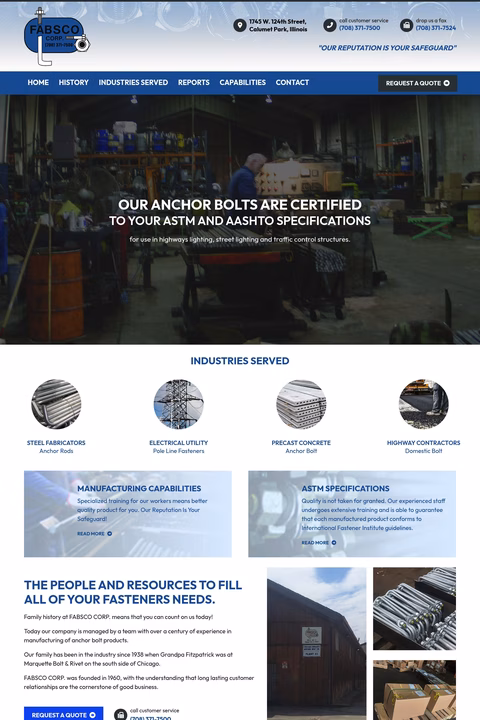 Fabsco Homepage 1440px