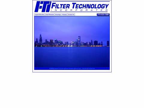 Filter-Technology Homepage 1440px
