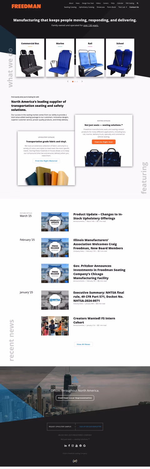 Freedman-Seating-Company Homepage 1440px