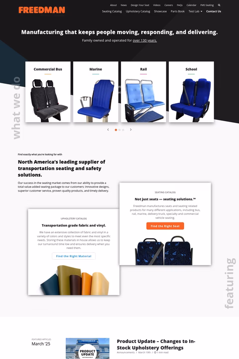 Freedman-Seating-Company Homepage 1440px