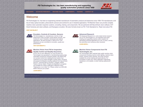 Fsi-Technologies-Inc Homepage 1440px