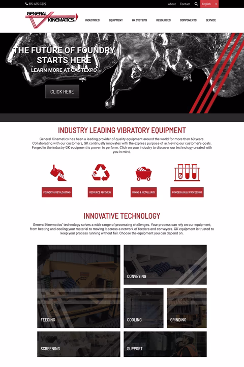 General-Kinematics Homepage 1440px