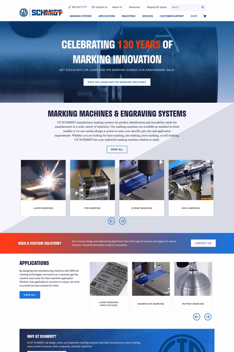 George-T-Schmidt-Co Homepage 1440px
