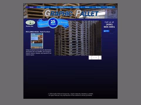 Graphic-Pallet-Transport Homepage 1440px