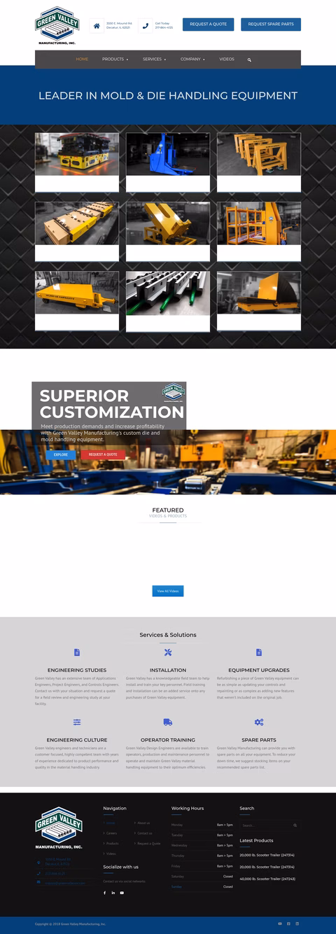 Green-Valley-Inc Homepage 1440px