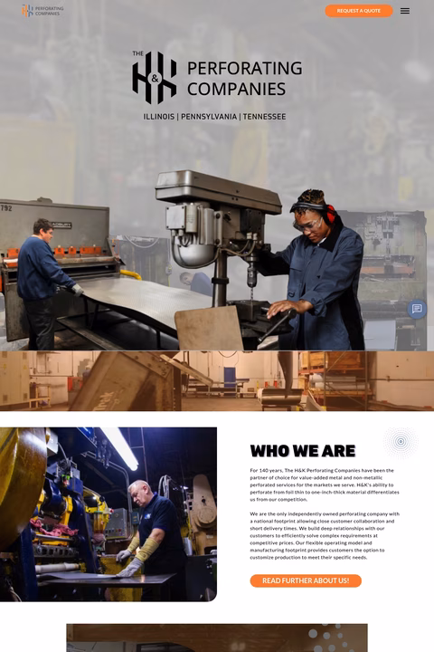 H-K-Perforating Homepage 1440px