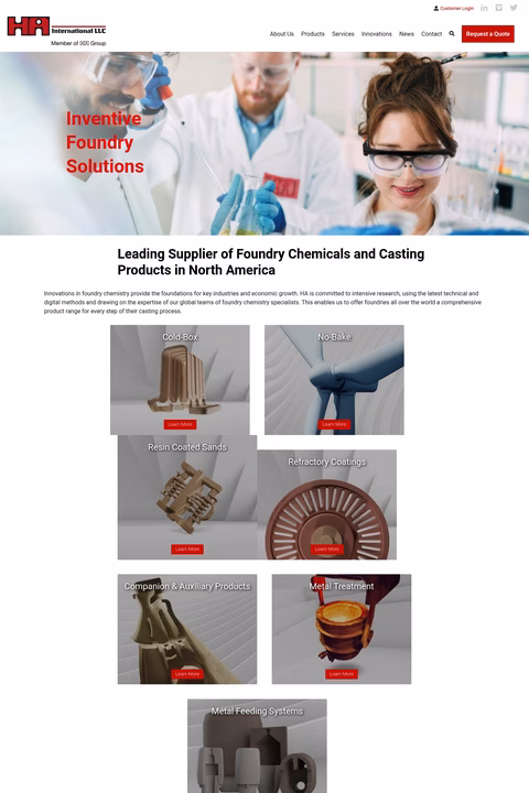 Ha-International Homepage 1440px