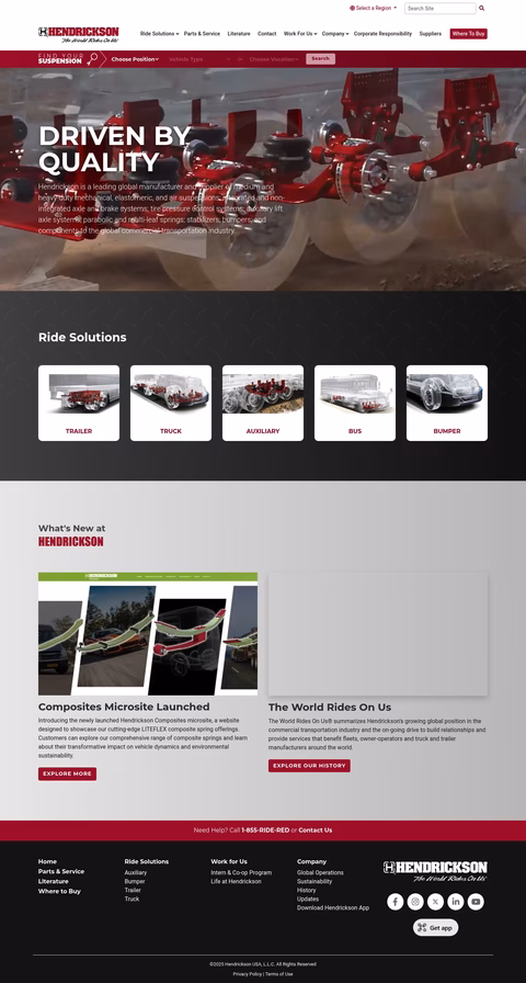 Hendrickson-International Homepage 1440px