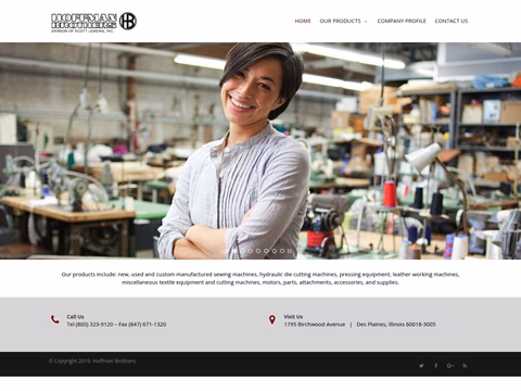 Hoffmann-Brothers Homepage 1440px