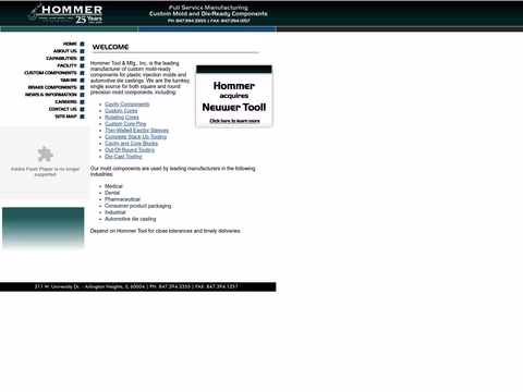 Hommer-Tool Homepage 1440px