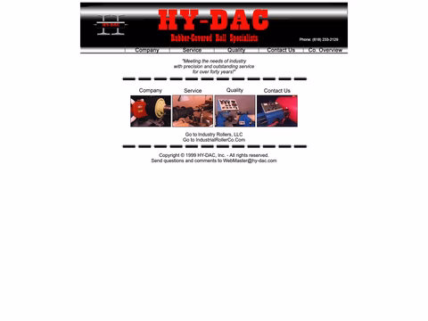Hy-Dac-Rubber Homepage 1440px