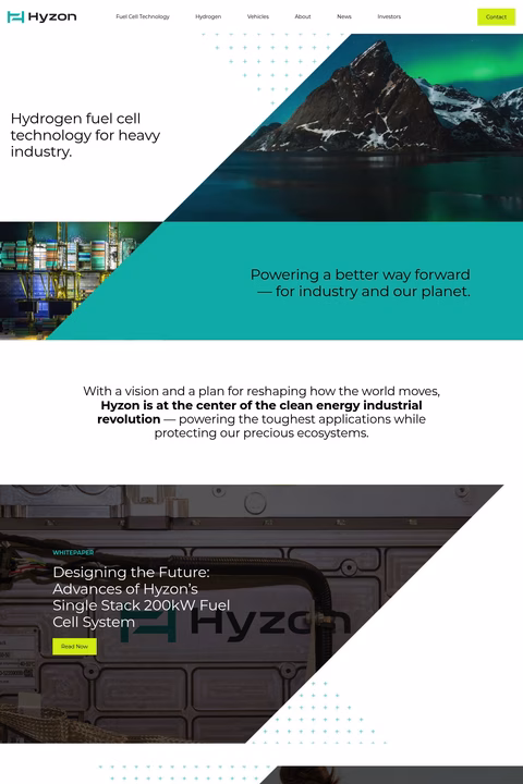 Hyzon-Motors-Inc Homepage 1440px