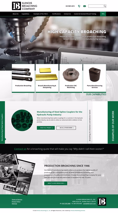 Illinois-Broaching-Company Homepage 1440px
