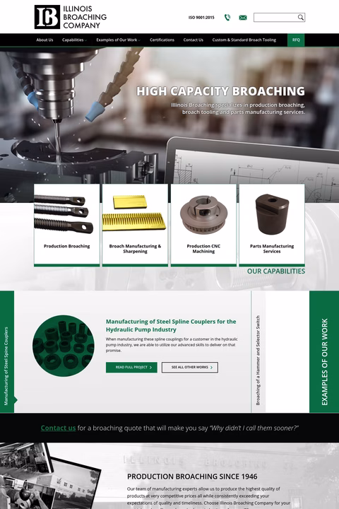 Illinois-Broaching-Company Homepage 1440px
