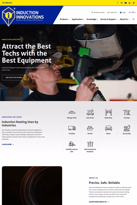 Induction-Innovations Homepage 1440px