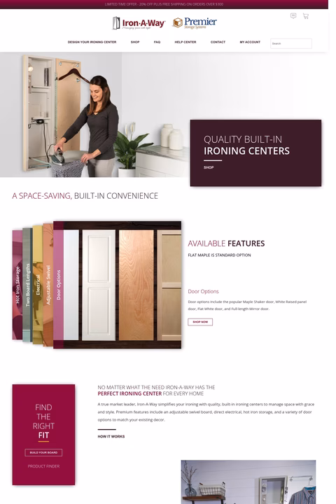 Iron-A-Way-Co Homepage 1440px