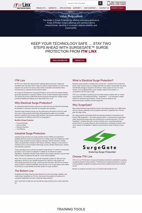 Itw-Linx Homepage 1440px