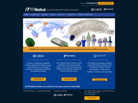 Itw-Medical Homepage 1440px