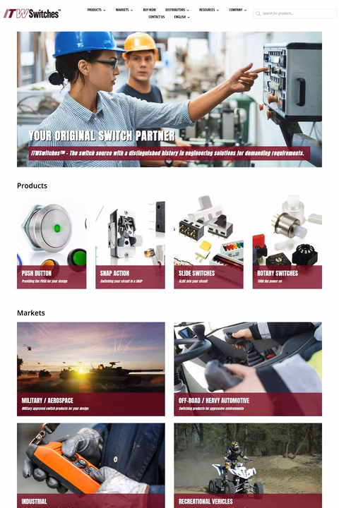 Itw-Switches Homepage 1440px