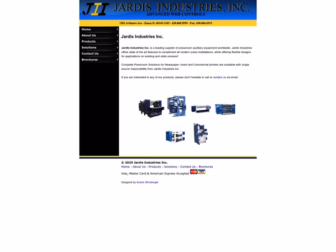 Jardis-Industries Homepage 1440px