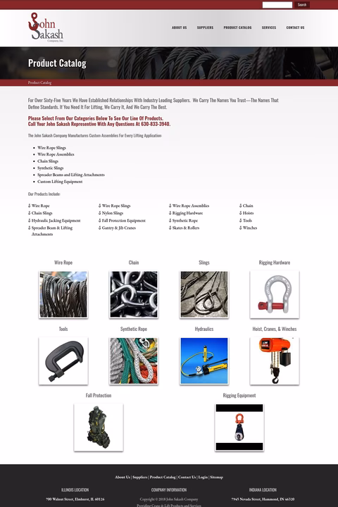 John-Sakash-Company Product-Catalog/ 1440px
