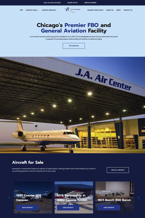 Joliet-Avionics Homepage 1440px