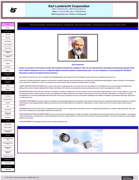 Karl-Lambrecht-Corporation Homepage 1440px