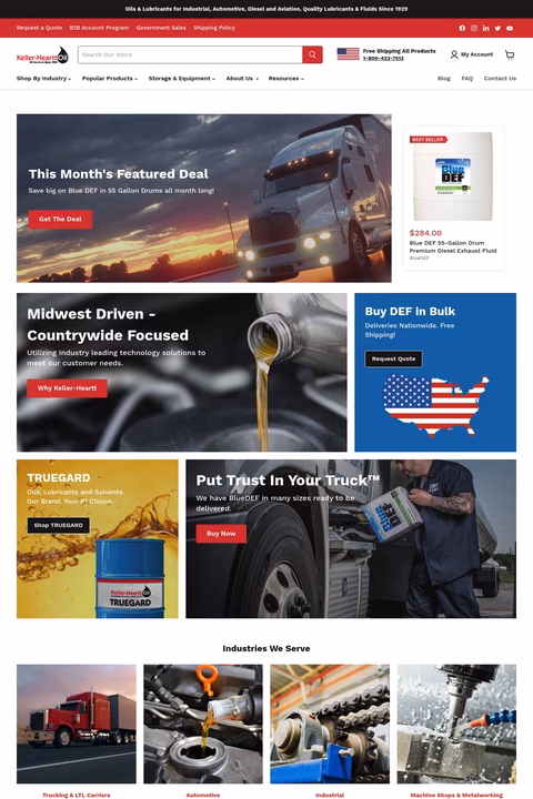 Keller-Heartt-Oil Homepage 1440px