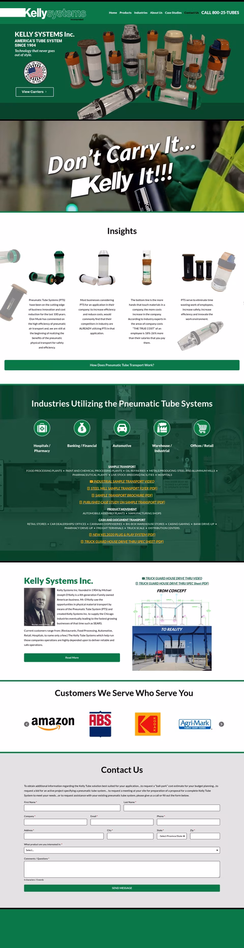 Kelly-Systems-Inc Homepage 1440px