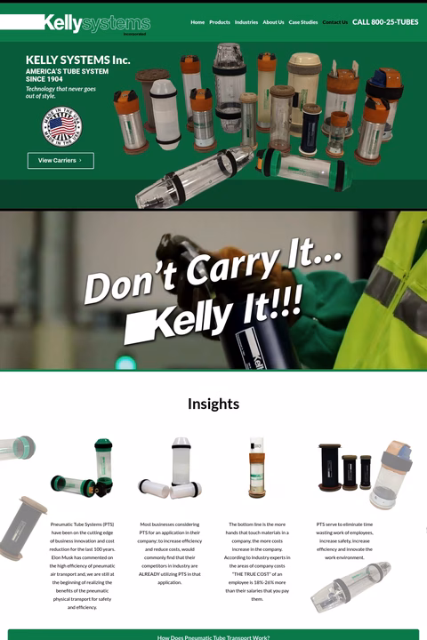 Kelly-Systems-Inc Homepage 1440px
