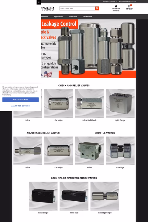 Kepner-Products-Company Homepage 1440px