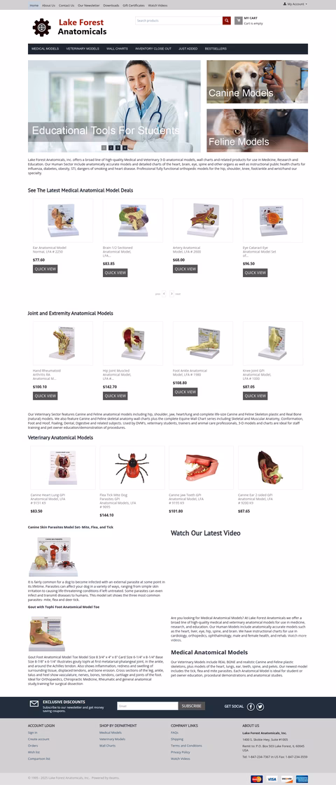 Lake-Forest-Anatomicals Homepage 1440px