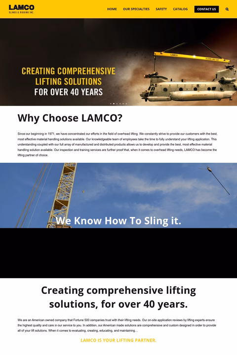 Lamco-Slings-Rigging Homepage 1440px