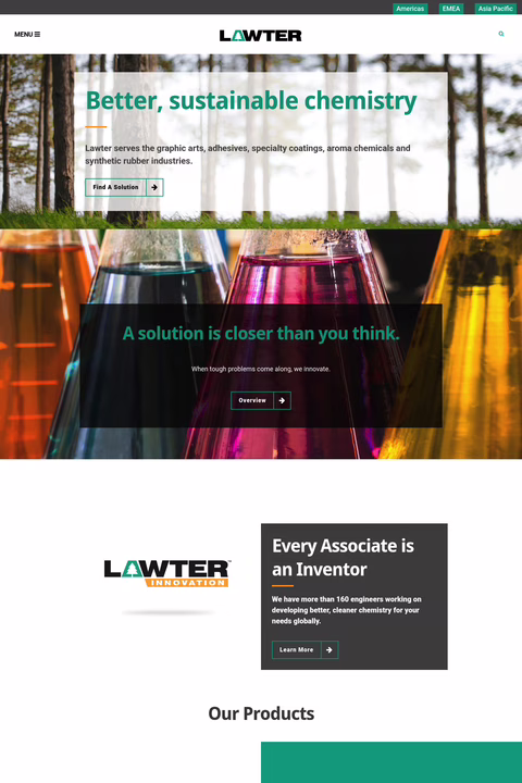 Lawter-Inc Homepage 1440px
