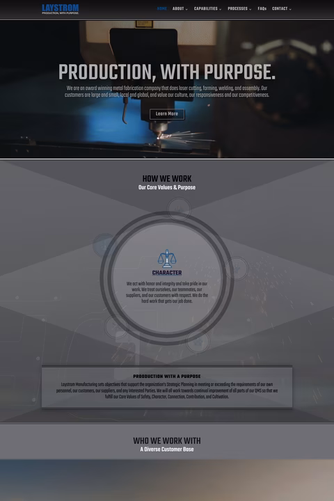 Laystrom-Manufacturing Homepage 1440px