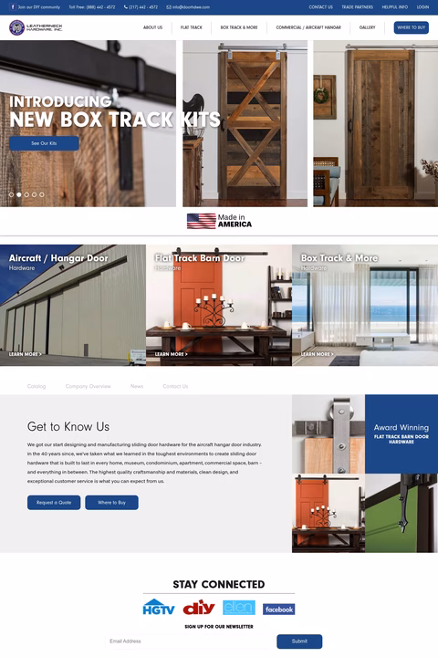 Leatherneck-Hardware Homepage 1440px