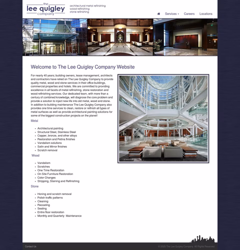Lee-Quigley-Company Homepage 1440px