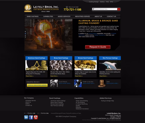 Leitelt-Brothers Homepage 1440px