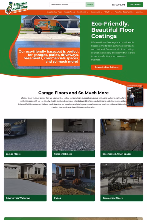 Lifetime-Green-Coatings Homepage 1440px