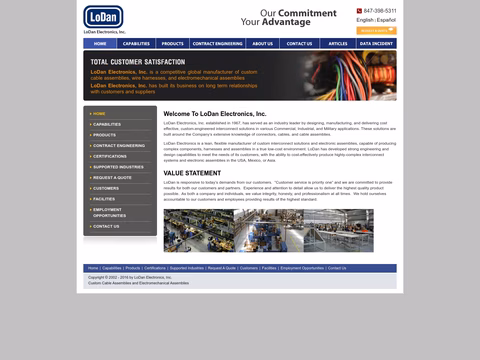 Lodan-Electronics Homepage 1440px